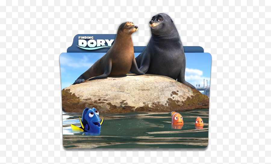 Finding Dory V8 Icon 512x512px Ico Png Icns - Free Finding Dory Poster,Sea Lion Icon