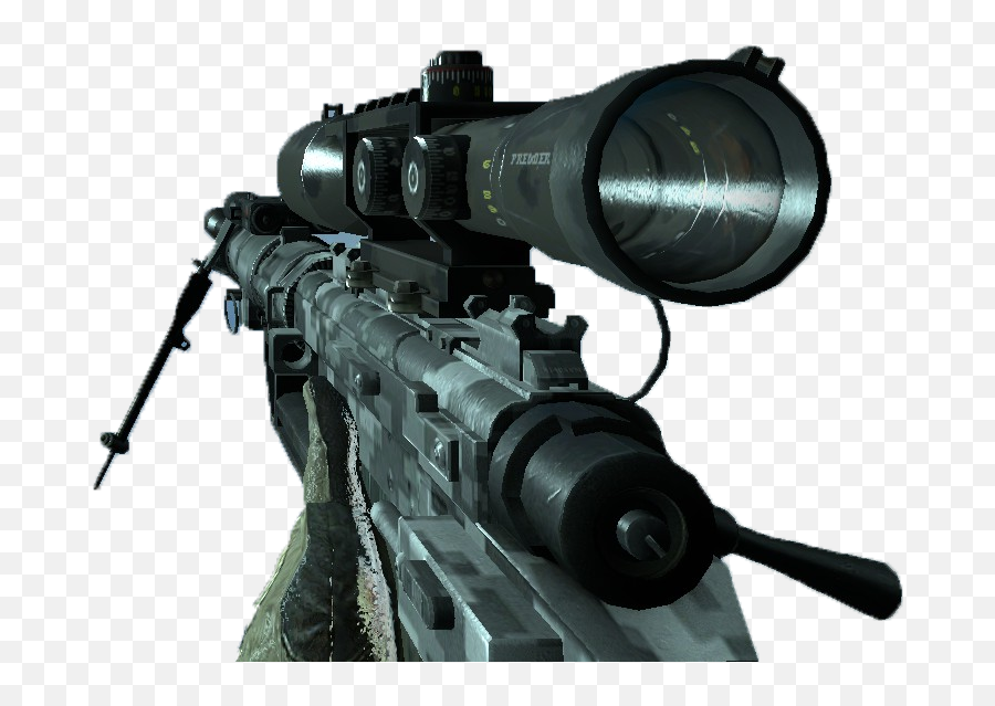 Intervention Mw2 Png 4 Image - Call Of Duty Sniper Png,Mw2 Png
