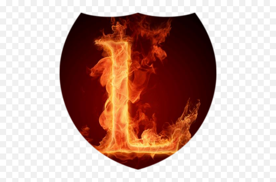 Fiery Letter L Live Wallpaper 11 Apk Download - Comfiramo Letter L Png,Letter L Icon