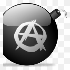 This Free Icons Png Design Of Anarchist Bomb Transparent - Anarchy