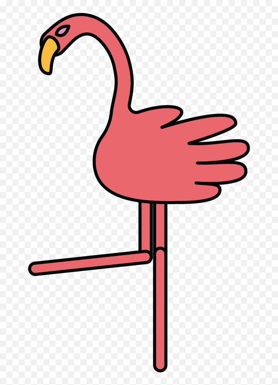 Flamingo Illustration - Dot Png,Flamingo Icon