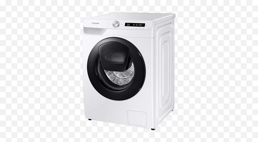 Samsung 85kg Smart Front Load Washing Machine White Ww85t554daw - Ww90t554dae S1 Png,The Purse With A Smiley Face Icon For Samsung Dryers