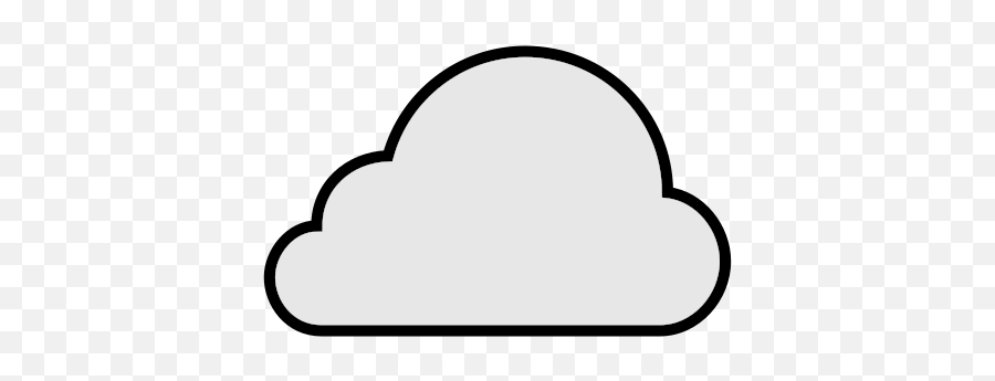 Overcast Cloud Weather Free Icon Of - Dot Png,Overcast Icon