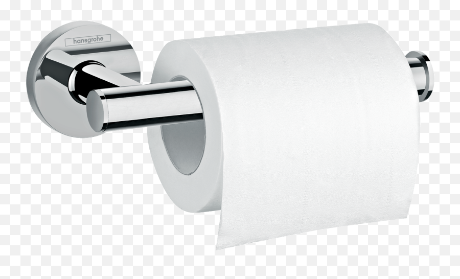 Hansgrohe Accessories Logis Universal Spare Roll Holder - Hansgrohe Logis Toilet Roll Holder Png,Paper Towel Icon White Png