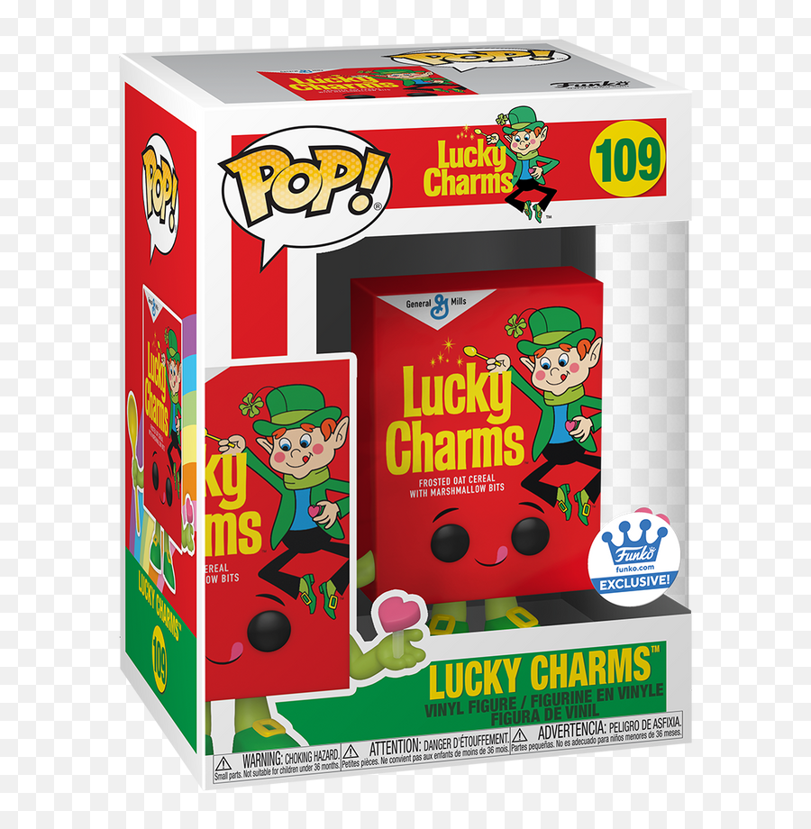 Funko Pop Lucky Charms Cereal Box Ad - Icon Funko Shop Exclusive Lucky Charms Cereal Box Funko Pop Png,Choking Icon
