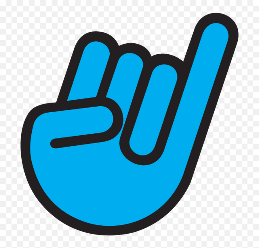 Jdm The Shocker Little Finger In Black U0026 Blue Decal Clipart - Continuing Education Icon Png,Shocker Icon