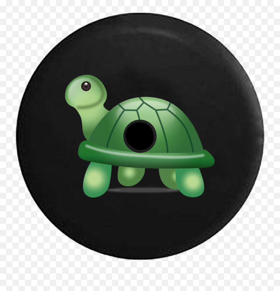 2018 2019 Wrangler Jl Backup Camera Cute Little Green Turtle Text Emoji Spare Tire Cover For Jeep Rv 32 Inch - Walmartcom Tortoise Png,Cute Turtle Png