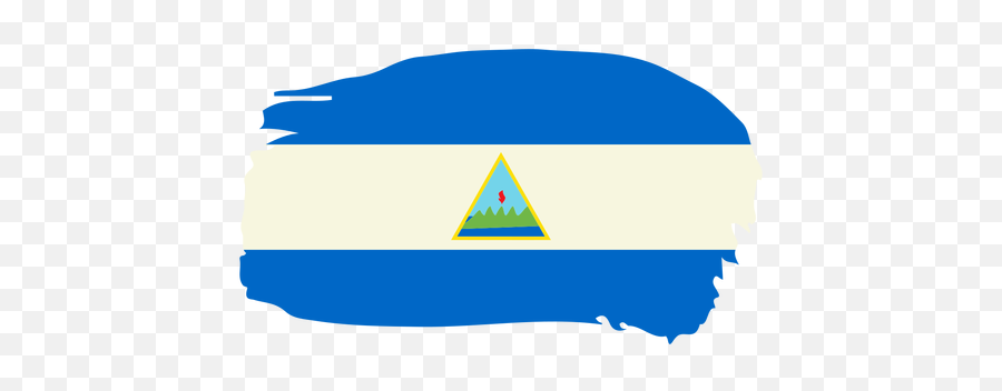 Nicaragua Brushy Flag Design Transparent Png U0026 Svg Vector - Nicaragua Png,Flag Albania Icon Pin