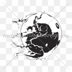 Paintball Pickleball Production Ready Artwork For T - Shirt png