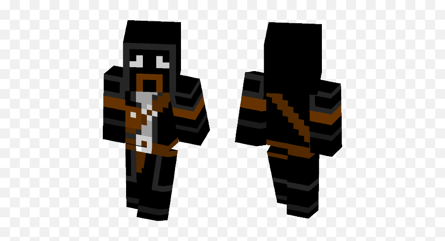 Download Assassin Dishonored Minecraft Skin For Free - Man Bat Minecraft Skin Png,Dishonored Logo Png