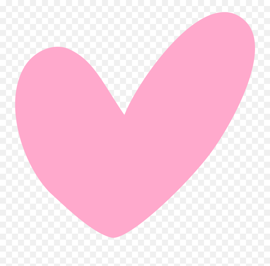 Graphic Library Png Files - Dibujo Corazon Rosa Png,Heart Pngs