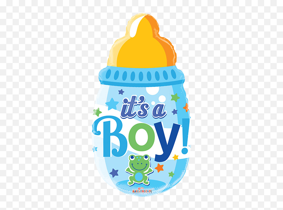 Download Hd Globo Its A Baby Boy - Baby Boy Bottle Clipart Png,Its A Boy Png