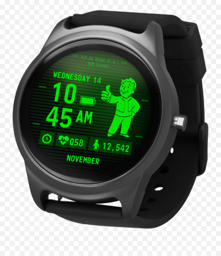 Fallout Smartwatch Smart Watch Pip Boy - Pip Boy Fallout Watch Png,Pip Boy Png