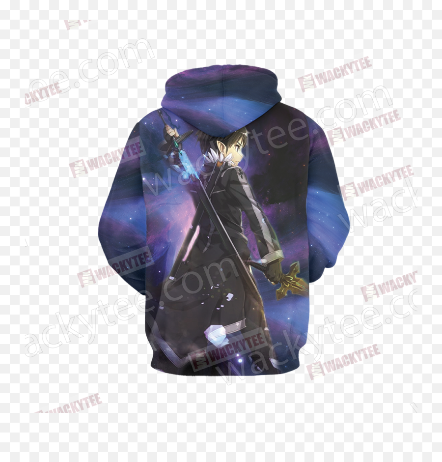 Ezio Auditore Png - Sword Art Online Kirito 3d Hoodie Hood,Kirito Png