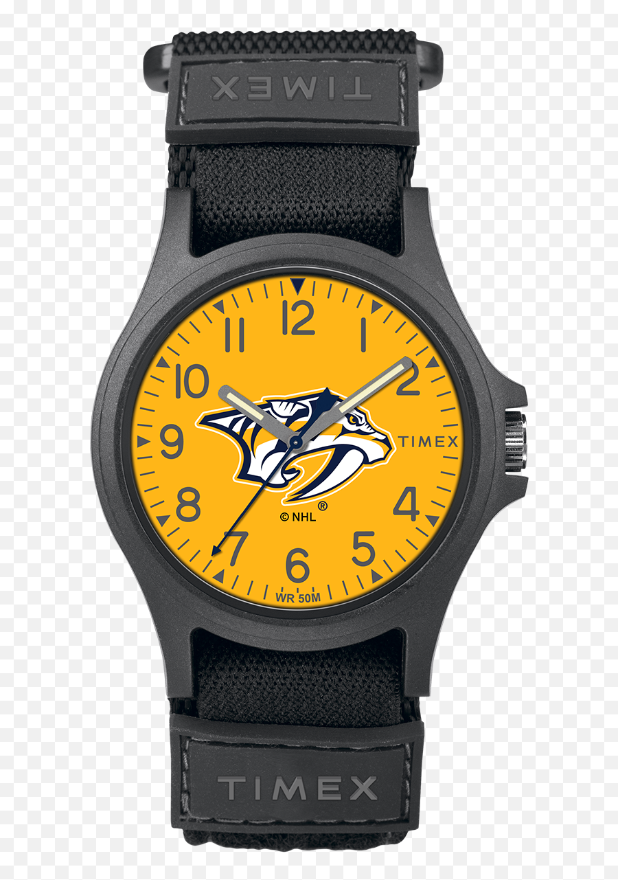 Nashville Predators Watch Timex Pride Nhl Tribute - Walmart Canada Velcro Watch Band Png,Nashville Predators Logo Png