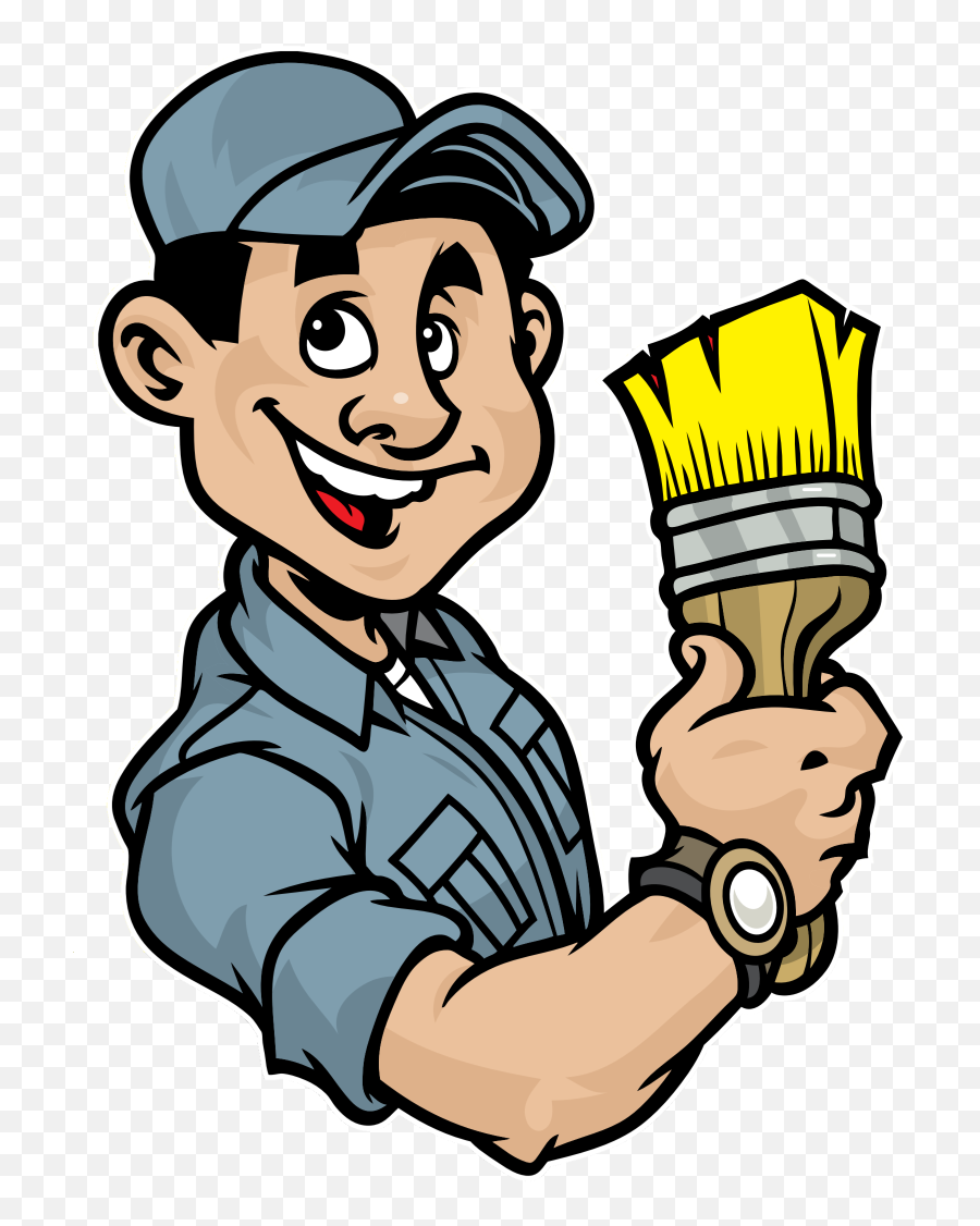 Full Size Png Image - House Painter Cartoon Png,Painting Clipart Png