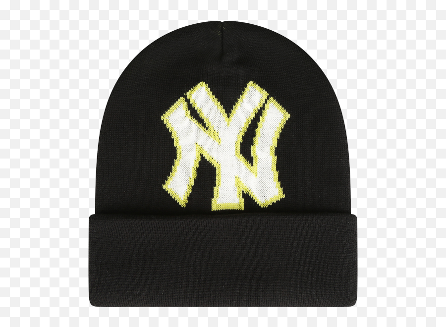 New York Yankees Big Logo Basic Beanie - Beanie Png,Yankees Logo Transparent