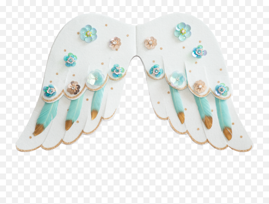 Felt Angel Wings Willa U2014 Nicole Elliott Designs - Butterfly Png,Angel Wings Png Transparent