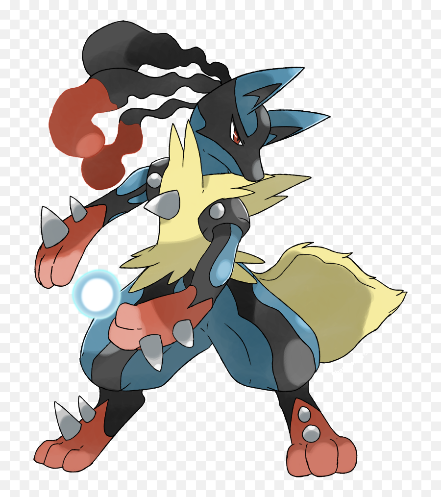 Pokemon 10448 Shiny Mega Lucario Pokedex: Evolution, Moves