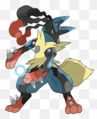 Download Mega Lucario Png Image - Pokemon Mega Lucario,Lucario Png