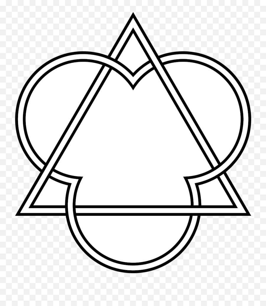Equilateral - Body Mind Soul Spirit Symbol Png,Interlaced Png