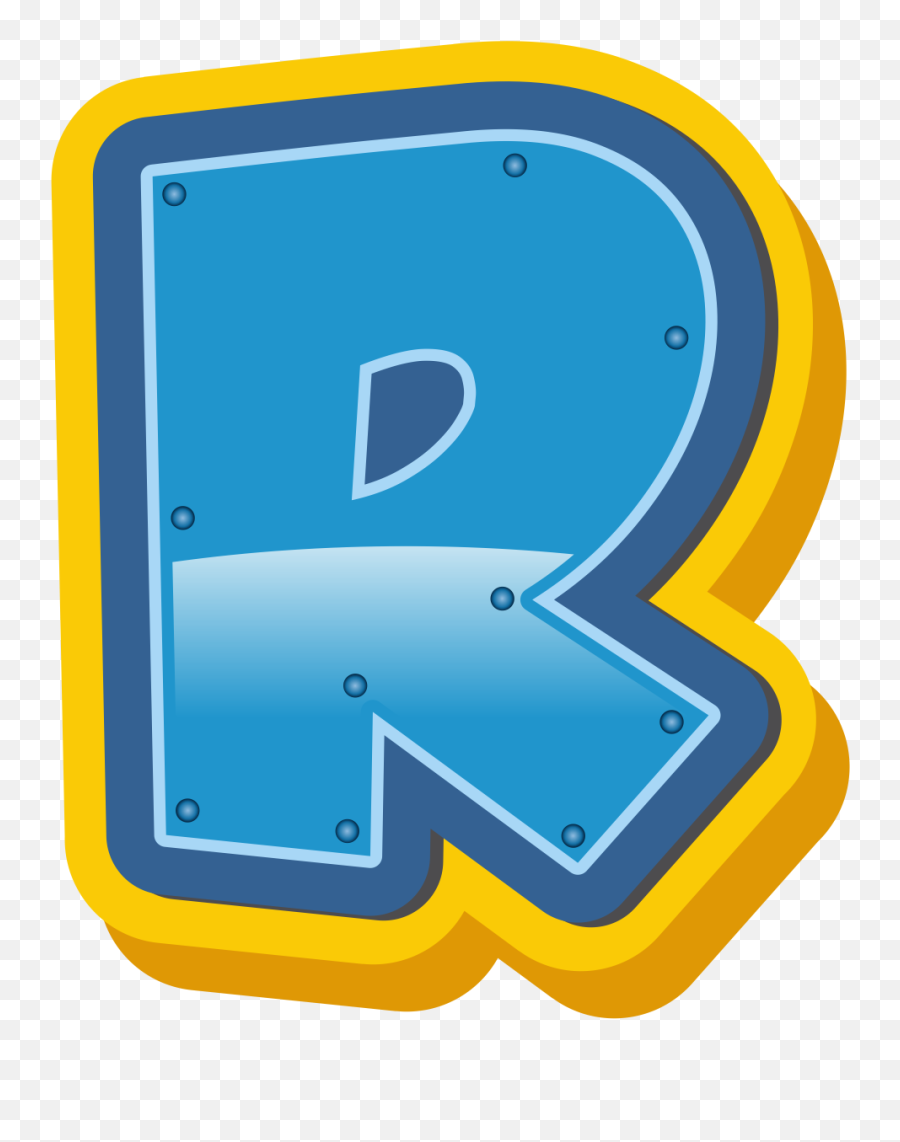 Paw Patrol Letters Clip Art Freeuse - Alphabet Paw Patrol Letter R Png,Letters Png