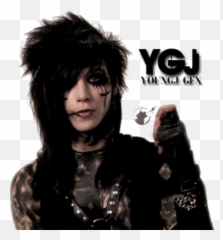 Black Veil Brides - Lead Singer In Black Veil Brides Png,Andy Biersack Png