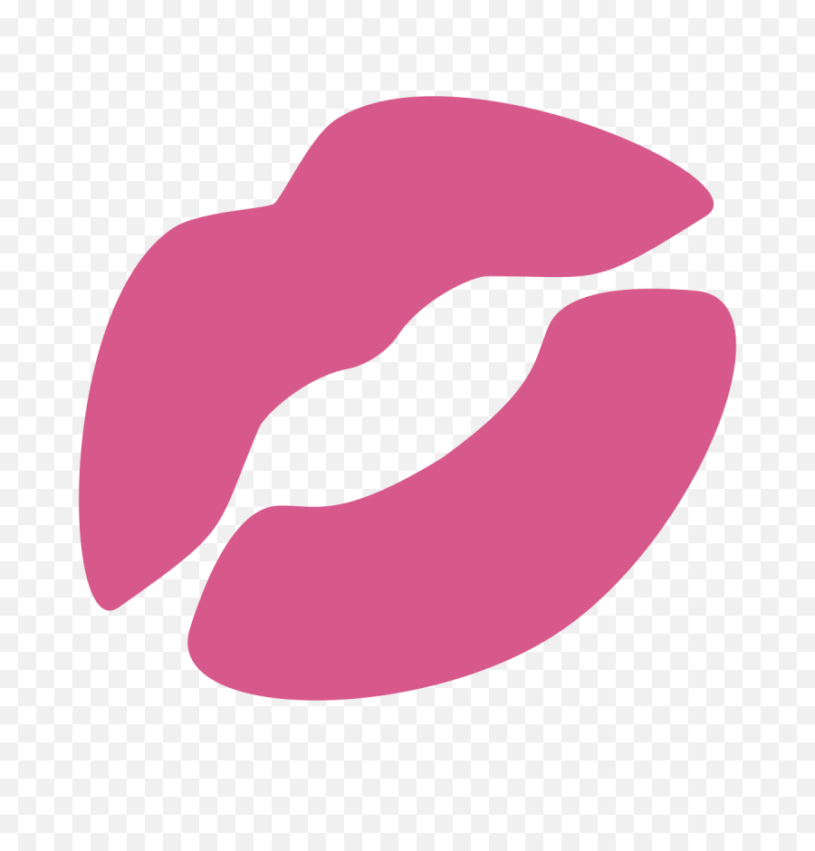 Kiss Mark Emoji - Emojis Labios Png,Lipstick Mark Png
