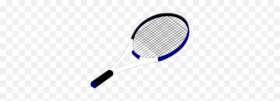 Blue Tennis Racquet Png Svg Clip Art For Web - Download Tennis Racket,Tennis Racket Png