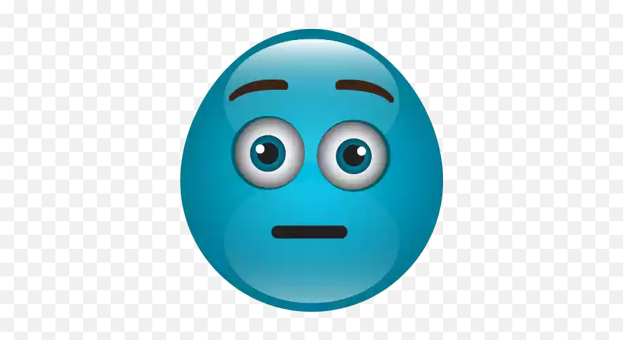 Blue Emoji Png Free Download Mart - Smiley,Emoji Png Download