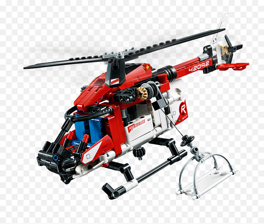 Rescue Helicopter 42092 Technic Buy Online - Helicopteros De Lego Png,Helicopter Transparent