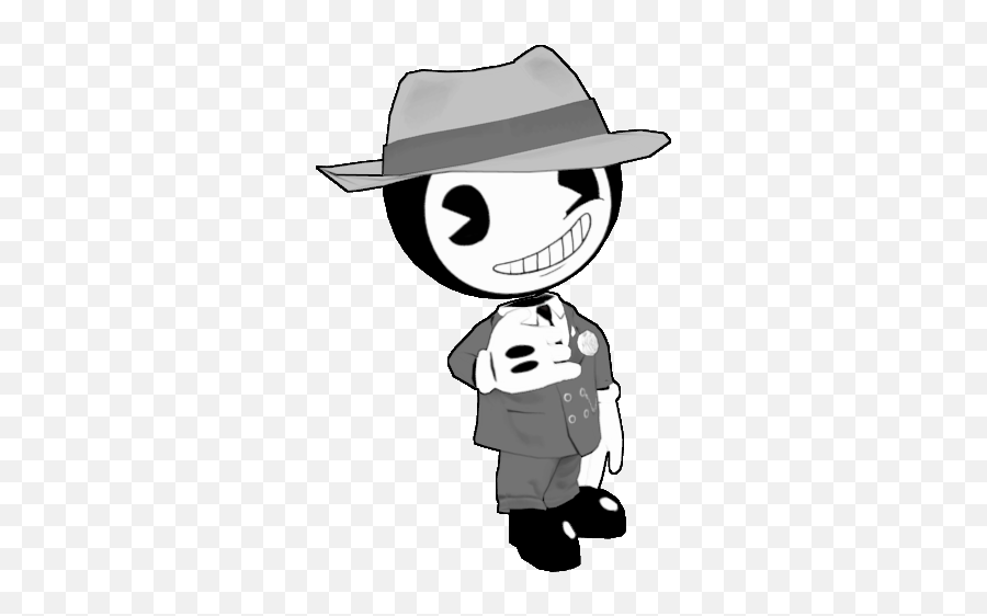 Bendy In Nightmare Run Gangster - Bendy In Nightmare Run Costumes Png,Bendy Png