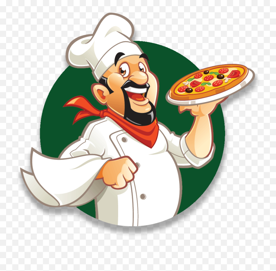 Cascade Pizza Italian Cuisine Meridian St Bellingham Wa - Restaurant Chef  Logo Png,Cartoon Pizza Logo - free transparent png images 