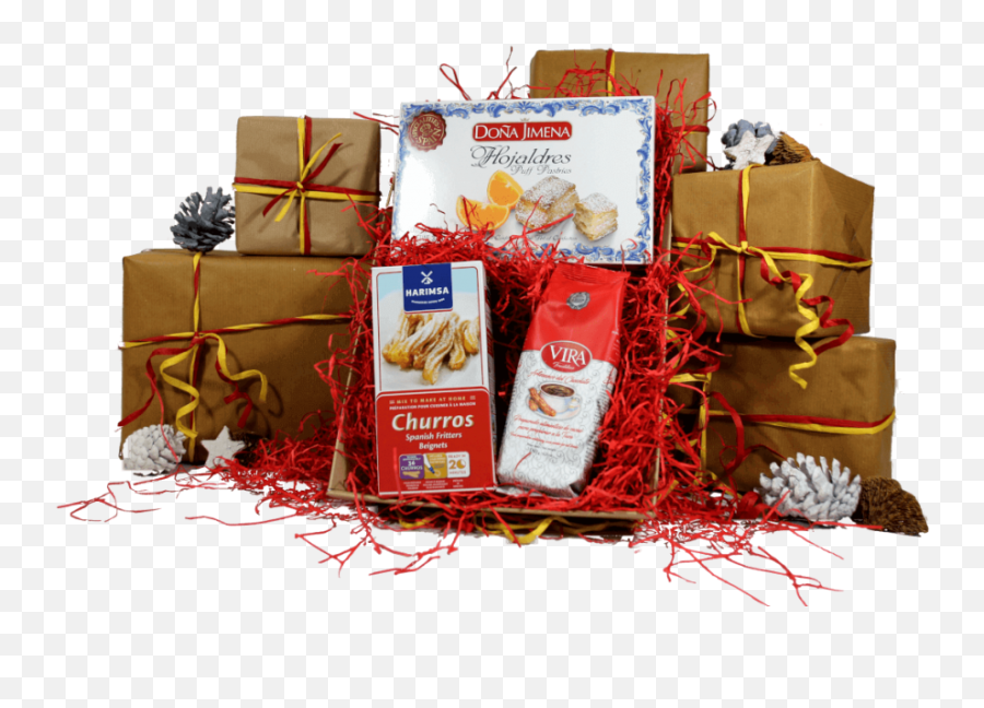 Download Chocolate U0026 Pastries Breakfast - Gift Basket Full Gift Basket Png,Pastries Png