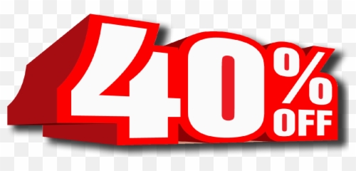 Download All Regular Priced Items Will Be 40 Off Friday And - Transparent Background 40 Discount Png,Discount Png