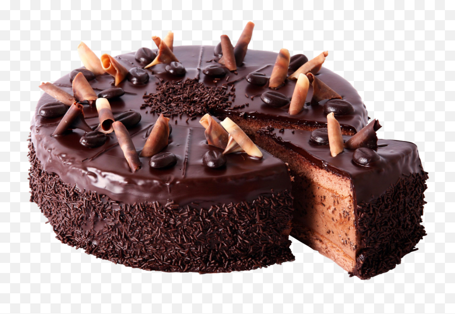 Chocolate Cakes White Background - Cake Decoration With Chocolate Sprinkles Png,Chocolate Cake Png