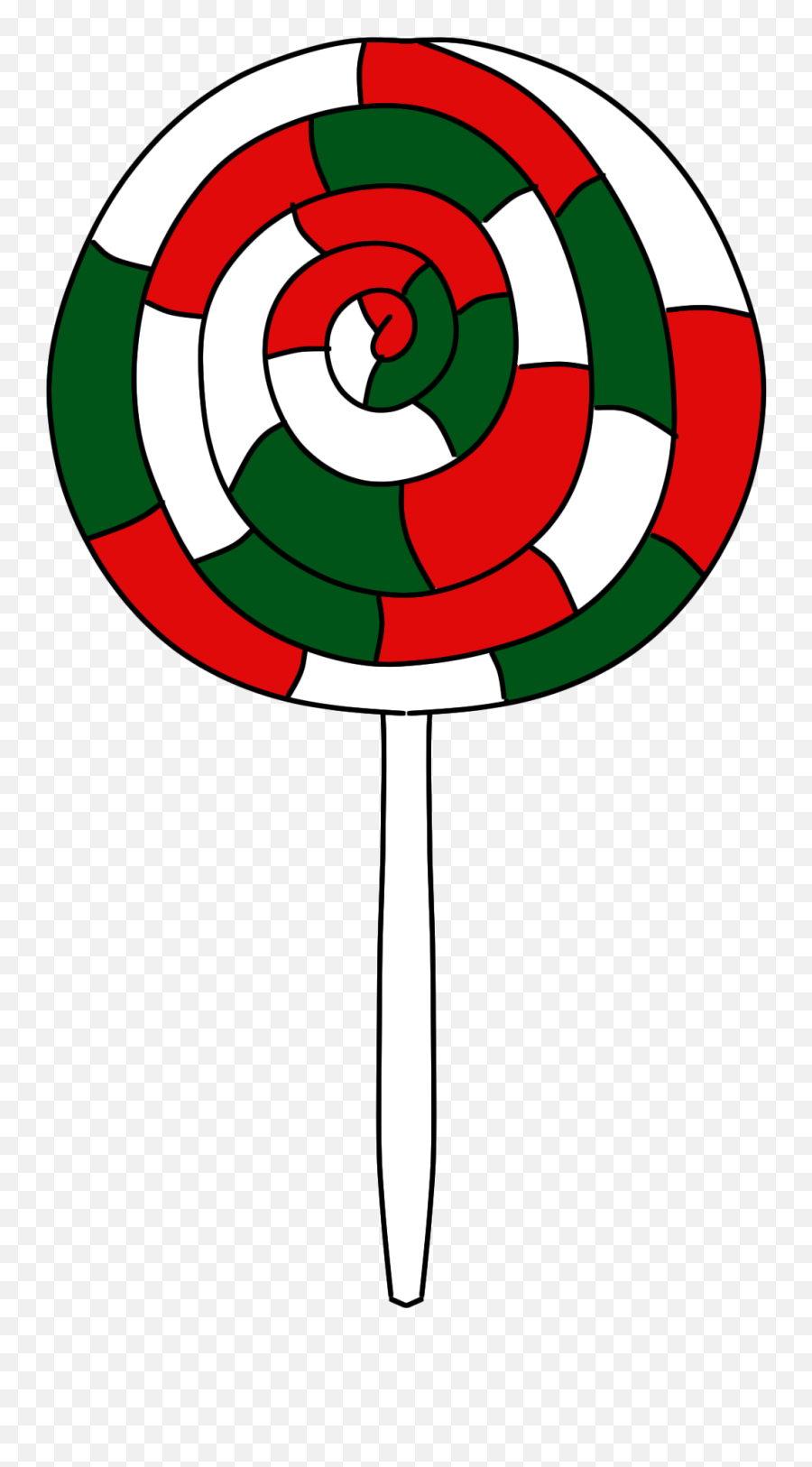Lollipop Clipart Lollypop - Lollipop Christmas Clip Art Clip Art Png,Christmas Clip Art Png