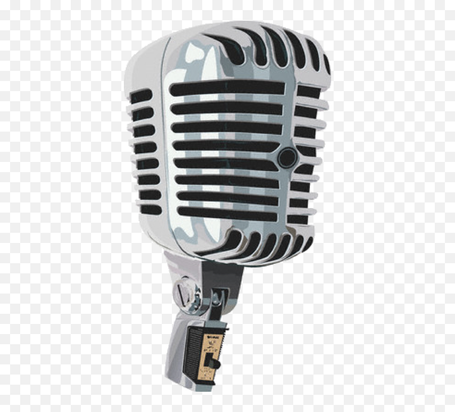 Source - Old Fashioned Microphone Full Size Png Download,Old Microphone Png
