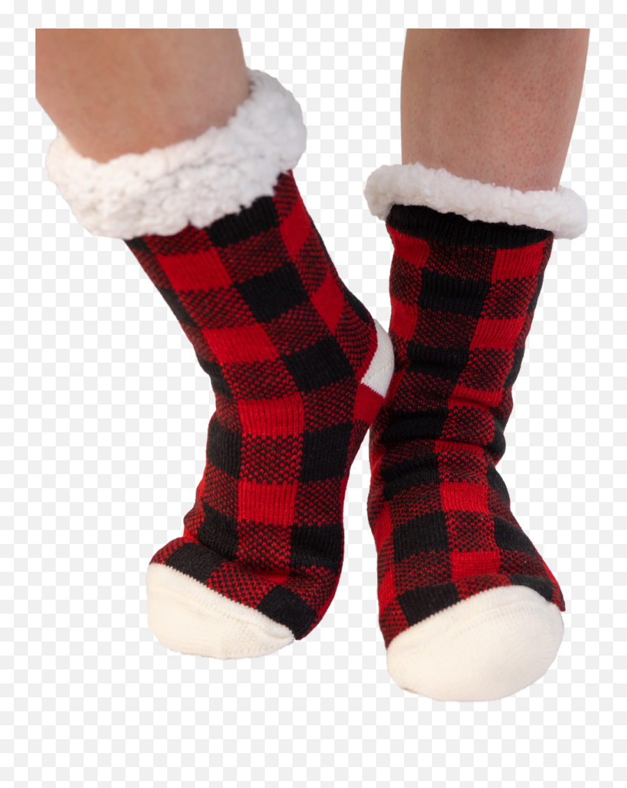 Red Plaid Super Soft Socks U2014 Ma U0026 Pau0027s Png Sock