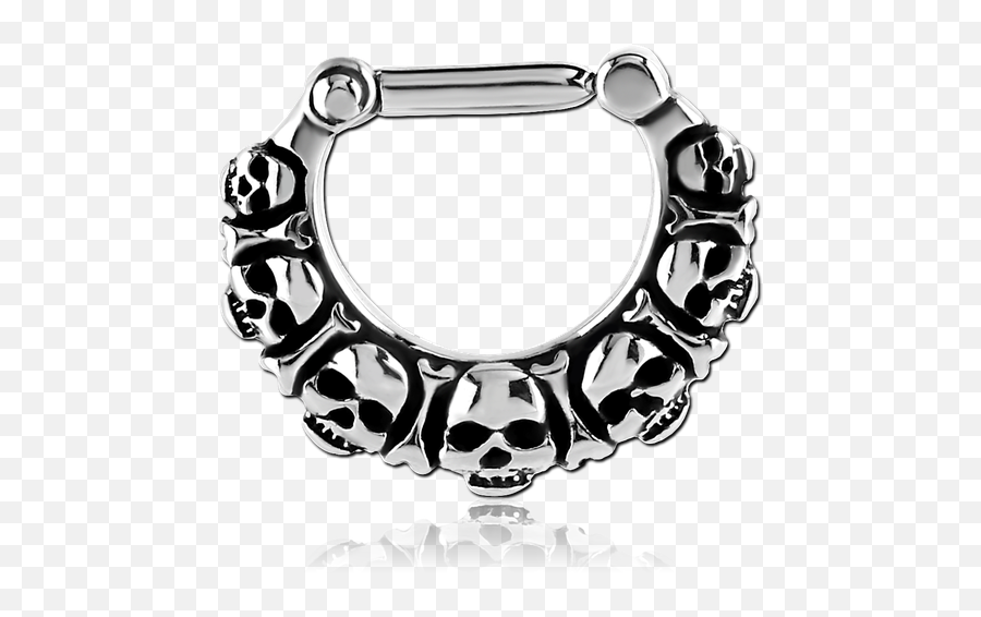 Surgical Steel Grade 316l Hinged Septum - Solid Png,Septum Piercing Png