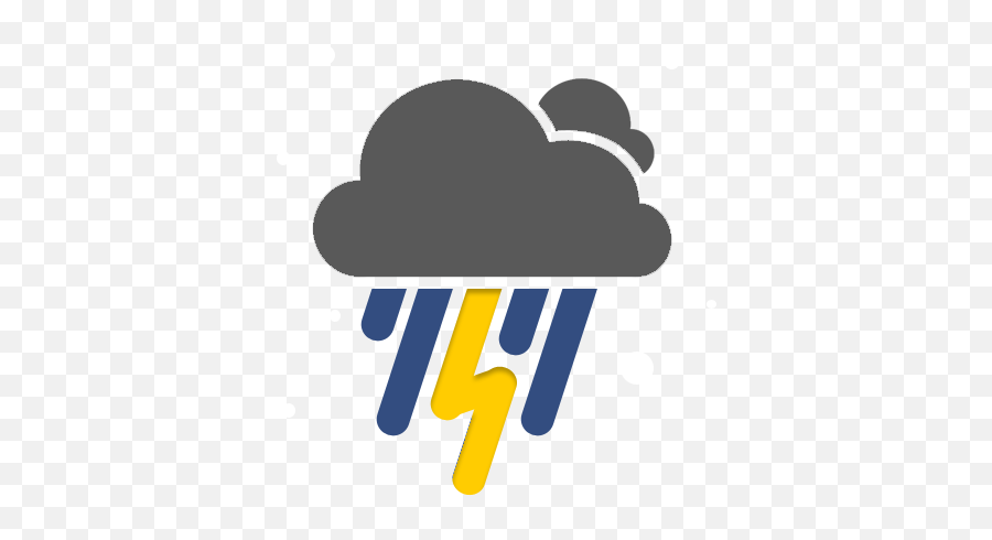 Thunderstorms Icon Png Ico Or Icns - Weather Icon Gif Png,Thunderstorm Png