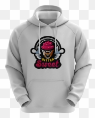 Bittersweet Logo Hoodie - White u2013 ARMA Fresh 6 Mill png