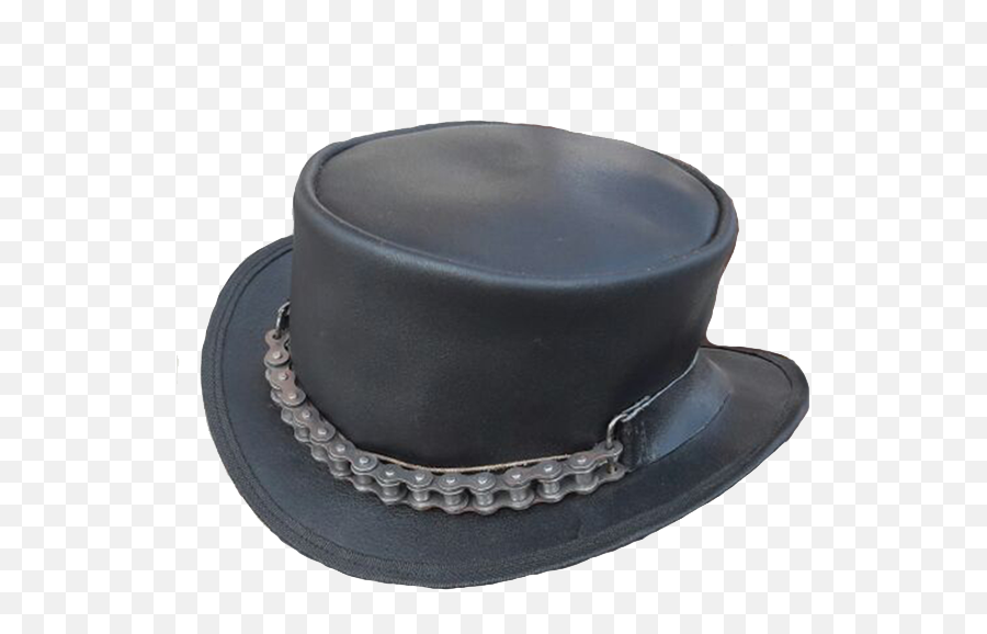 Steampunk Chain Driven Leather Top Hat Full Size Png - Costume Hat,Tophat Png