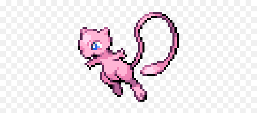 Mew - Mew With Mewtwo Colors Png,Mew Transparent