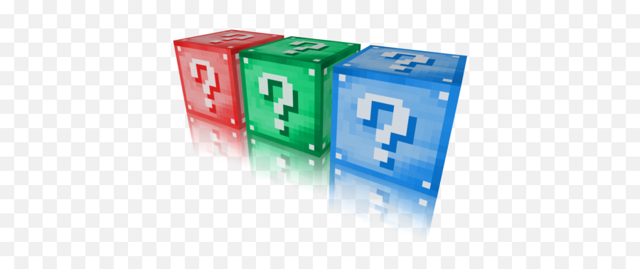 Lucky Block - Drops Items Spawns Mobs Structures And More Minecraft Lucky Blocks Png,Minecraft Forge Logo