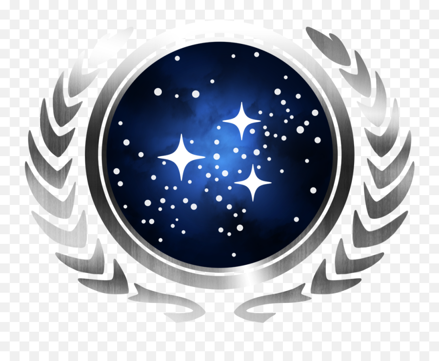 Star Trek Federation Symbol Transparent - United Federation Of Planets Png,Star Trek Png