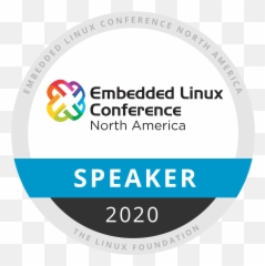 Speaker Embedded Linux Conference North America 2020 - Acclaim Vertical png
