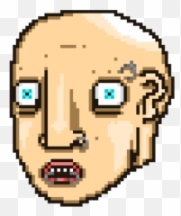 Memes - Hotline Miami Face Sprites Full Size Png Download,Hotline Miami Png