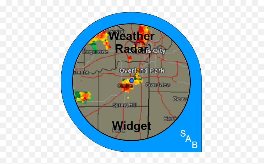 Weather Radar Widget - Dot Png,Weather App Icon