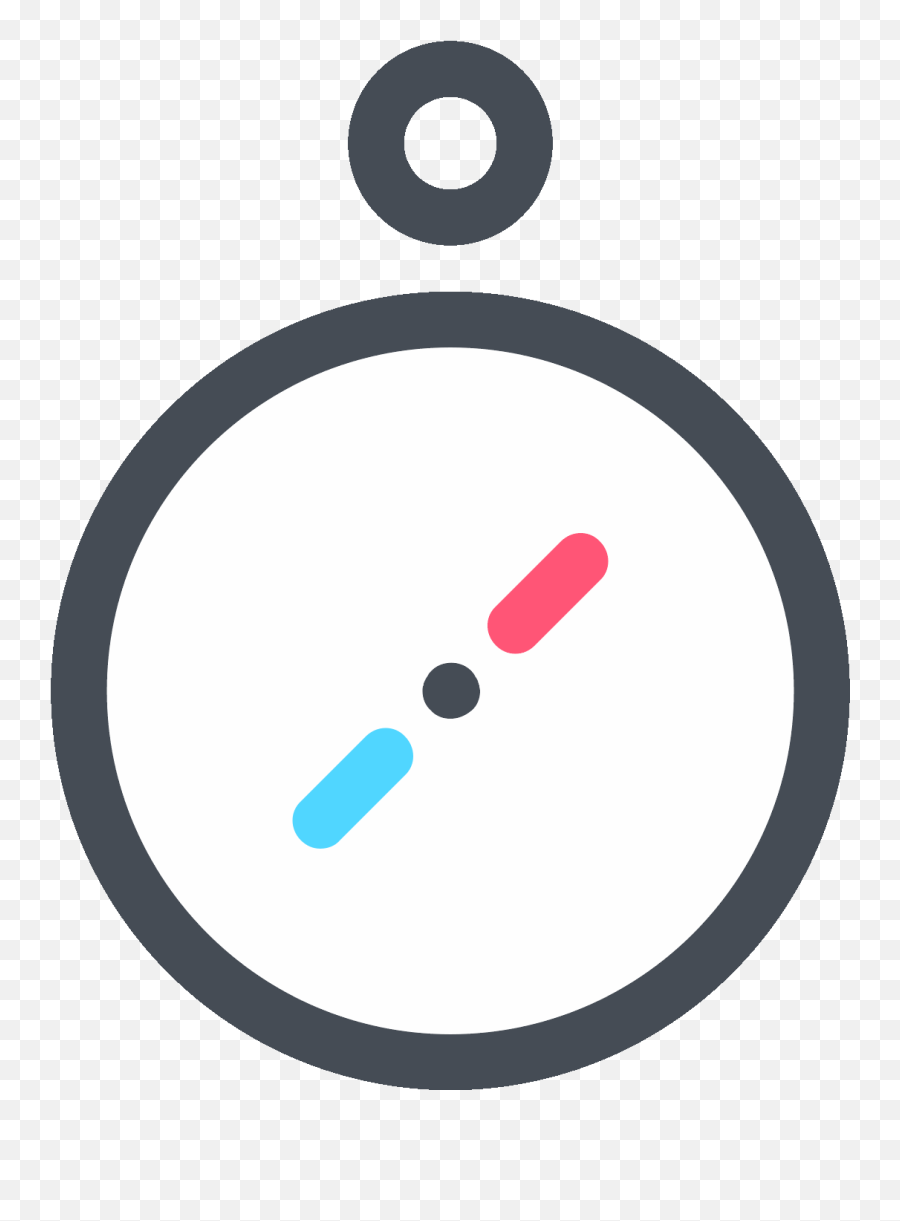 Pocket Compass Icon - Dot Png,Compass Icon